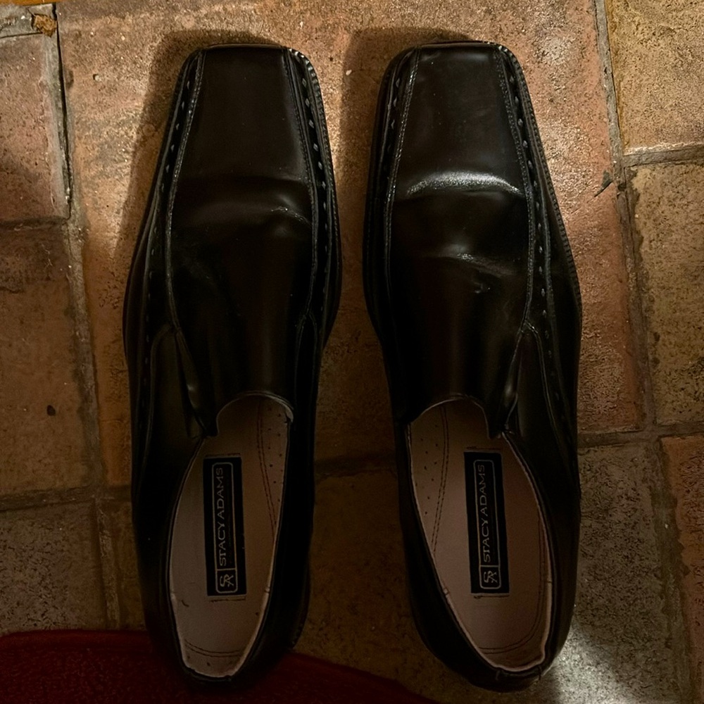 Stacy Adam’s Men’s Dress Shoe. Size 12. Black GC